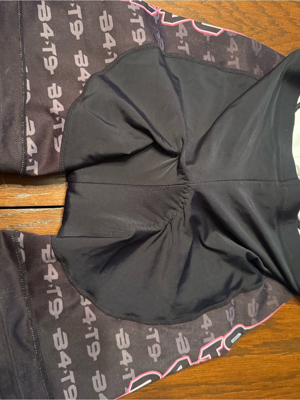 Women’s Black Primal cycle shorts  with Pink Accents